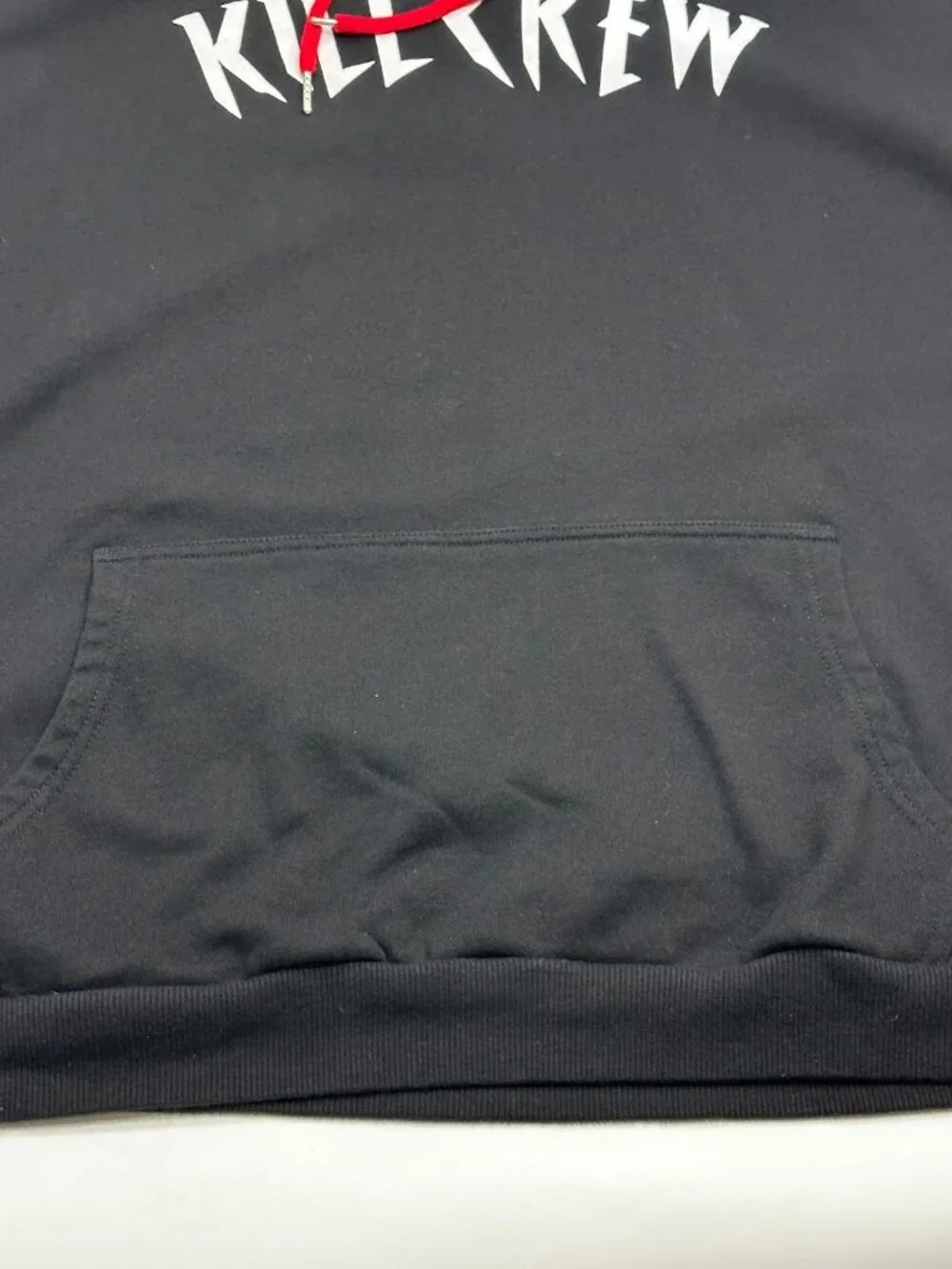 Kill Crew Hoodie Mens 2XL Black Pullover Sweatshirt Graphic Logo Streetwear - Picture 9 of 16
